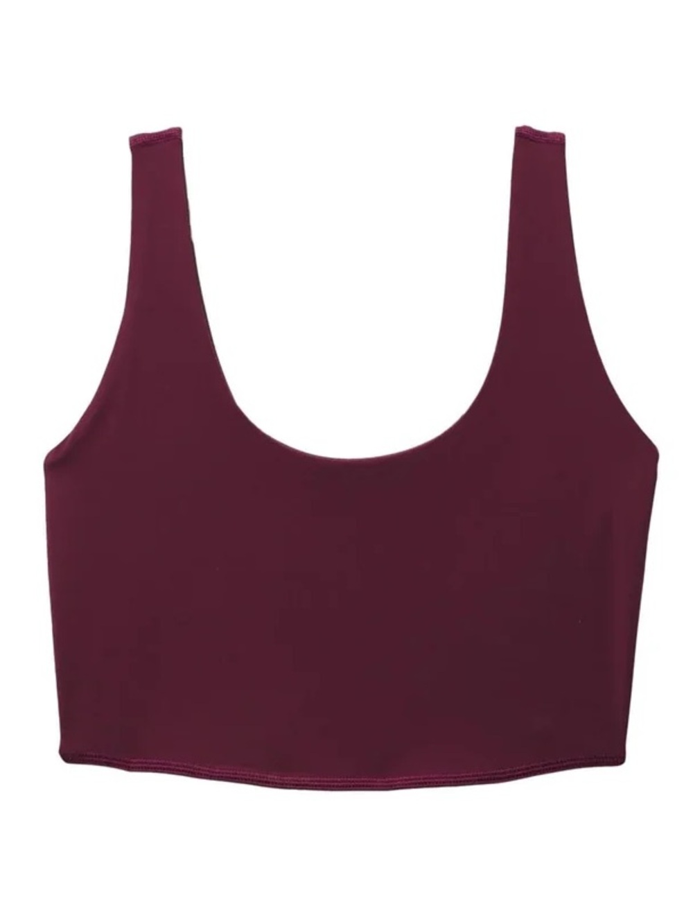 prAna Women's Luxara Reversible Crop Top Fig/Espresso NWT